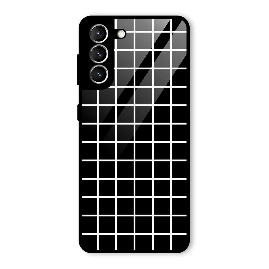 Square Puzzle Glass Back Case for Galaxy S21 5G