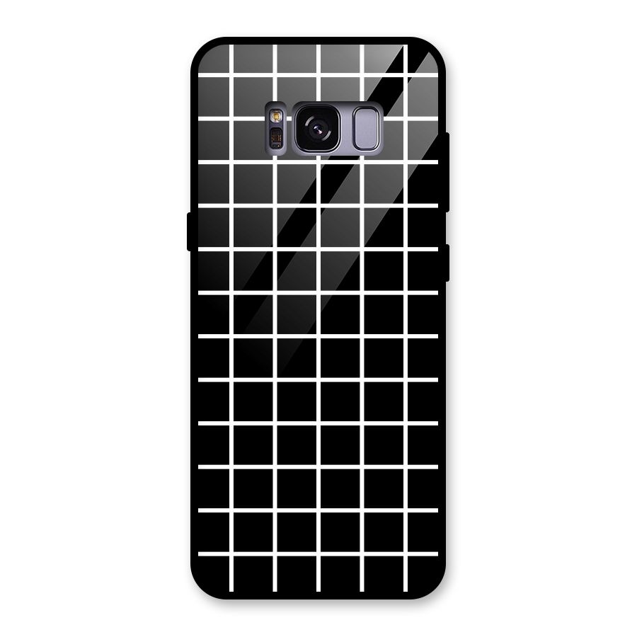 Square Puzzle Glass Back Case for Galaxy S8