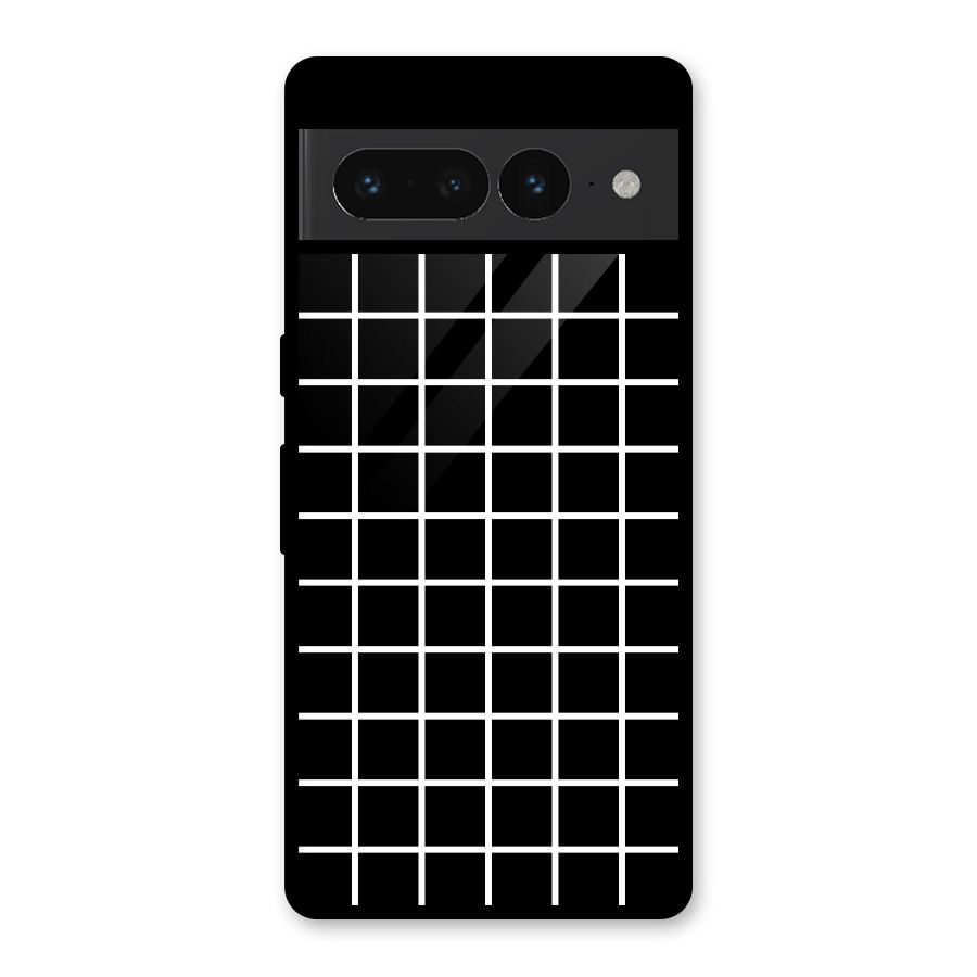 Square Puzzle Glass Back Case for Google Pixel 7 Pro