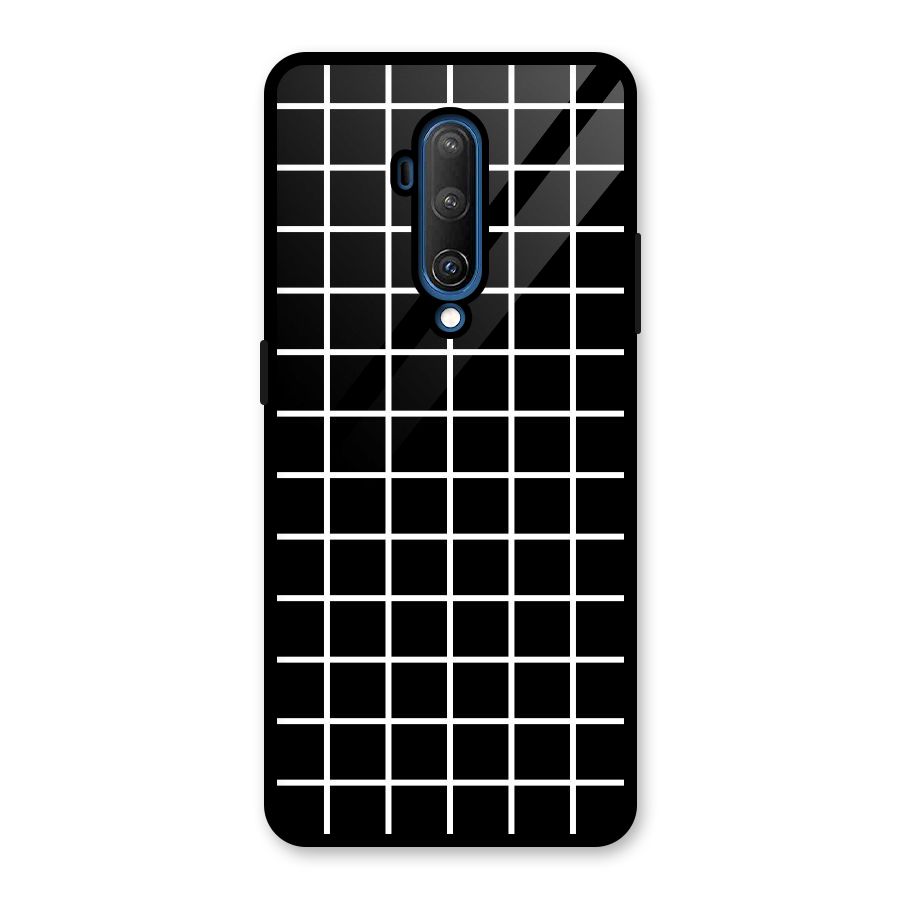 Square Puzzle Glass Back Case for OnePlus 7T Pro