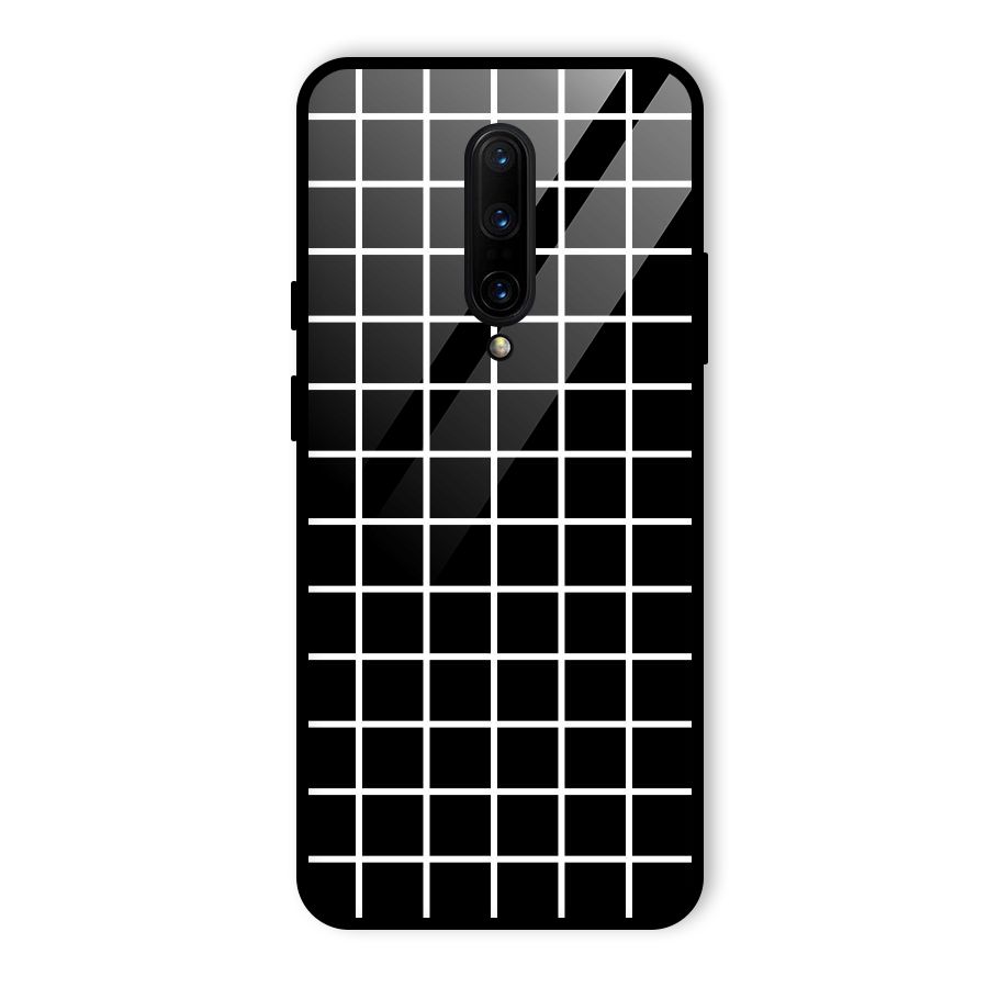 Square Puzzle Glass Back Case for OnePlus 7 Pro