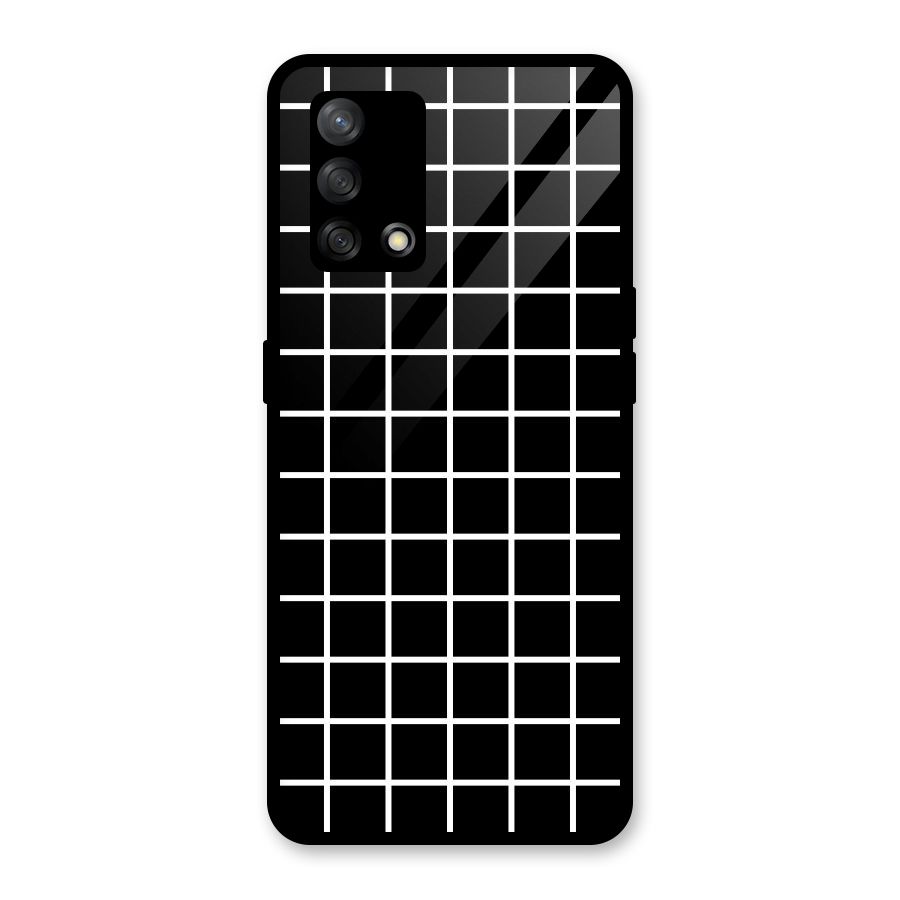 Square Puzzle Glass Back Case for Oppo F19