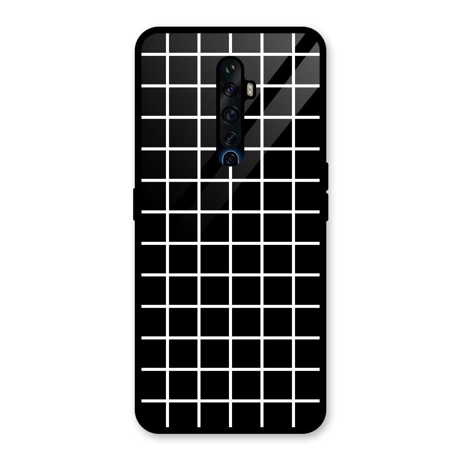 Square Puzzle Glass Back Case for Oppo Reno2 Z