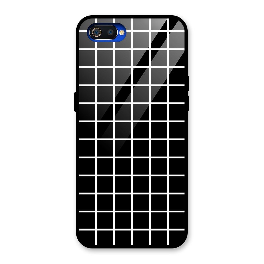 Square Puzzle Glass Back Case for Realme C2