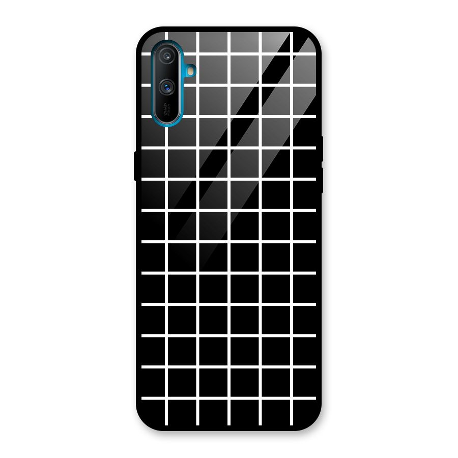 Square Puzzle Glass Back Case for Realme C3