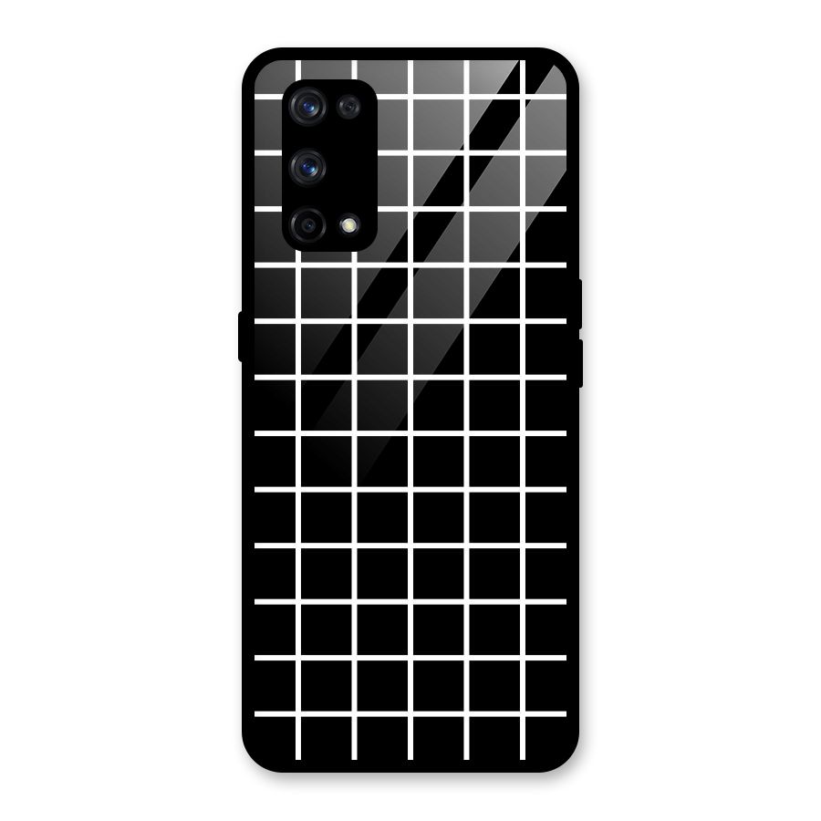 Square Puzzle Glass Back Case for Realme X7 Pro