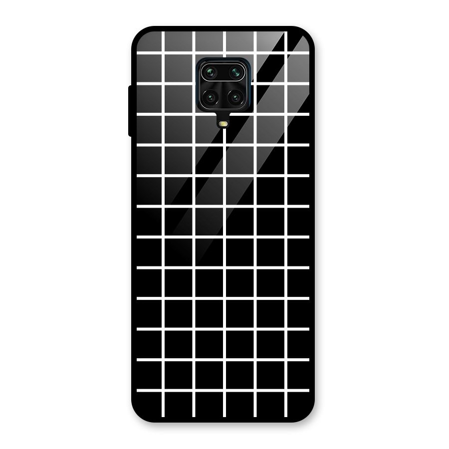 Square Puzzle Glass Back Case for Redmi Note 9 Pro Max