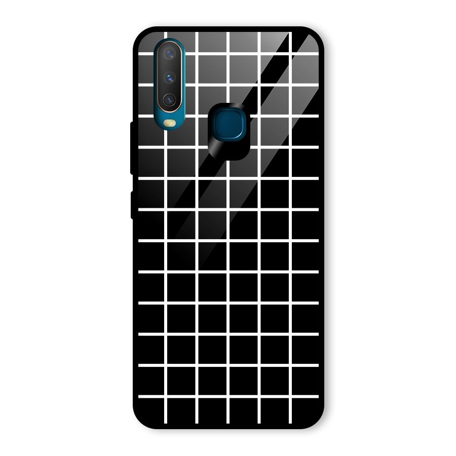Square Puzzle Glass Back Case for Vivo U10