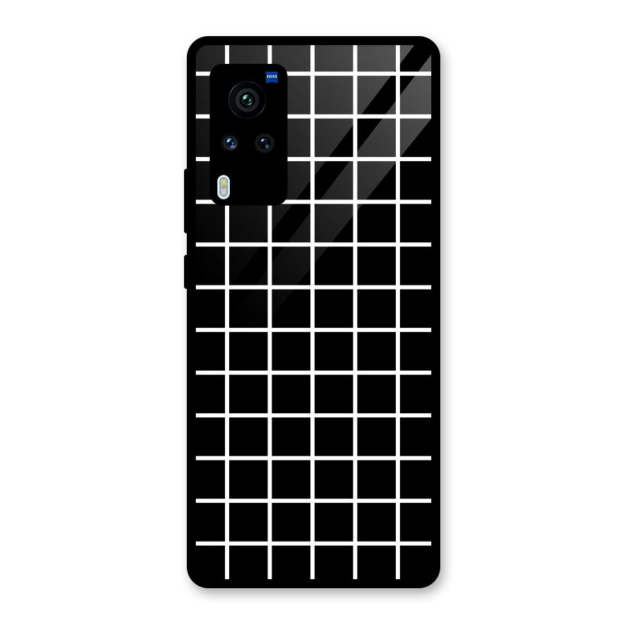 Square Puzzle Glass Back Case for Vivo X60 Pro