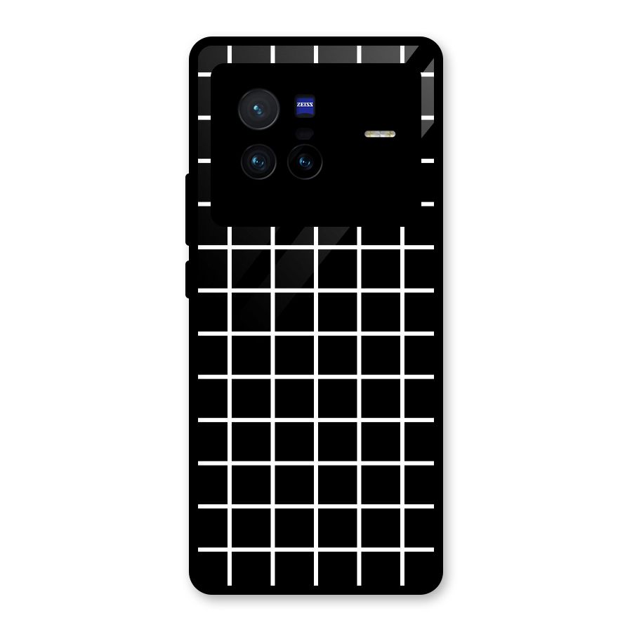 Square Puzzle Glass Back Case for Vivo X80