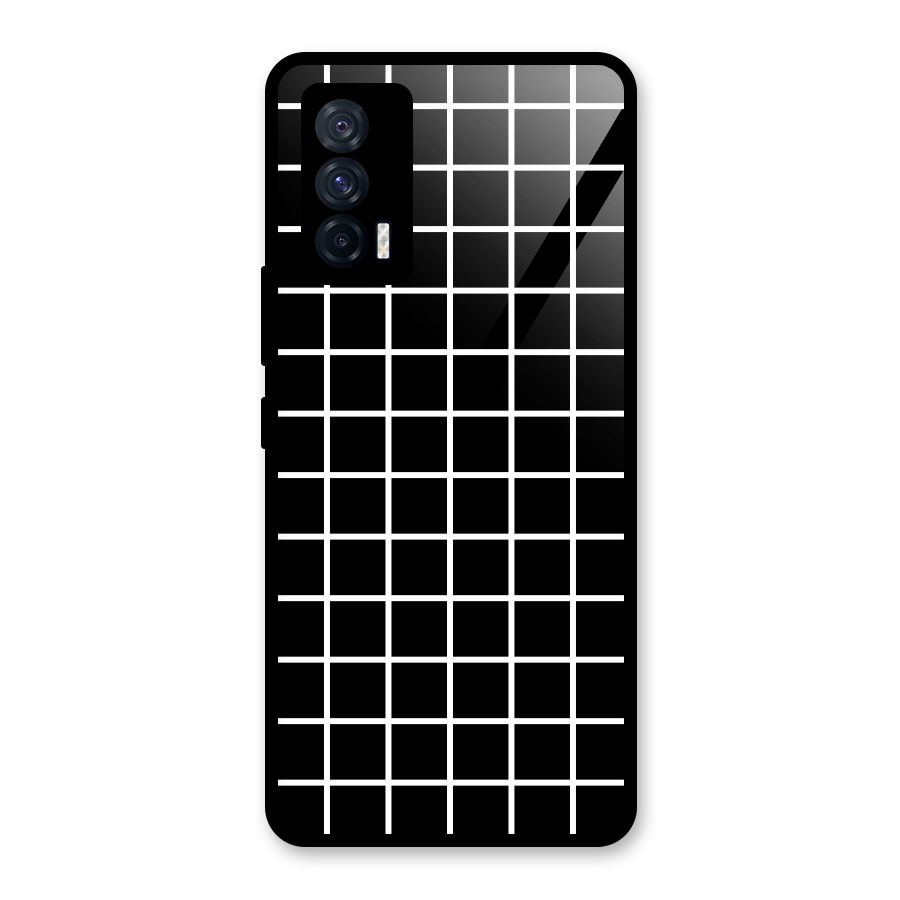 Square Puzzle Glass Back Case for Vivo iQOO 7 5G