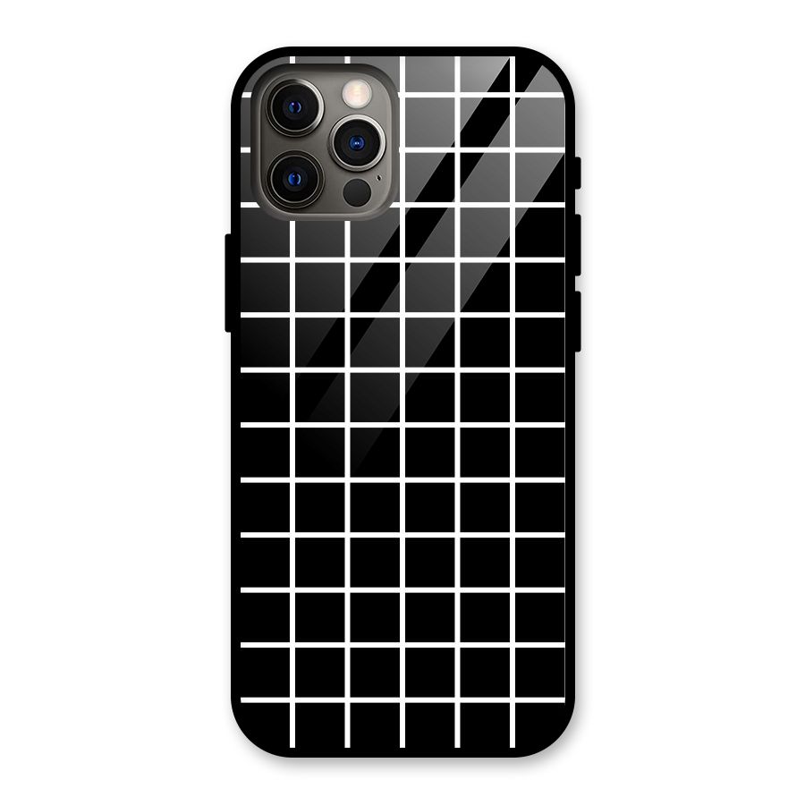 Square Puzzle Glass Back Case for iPhone 12 Pro