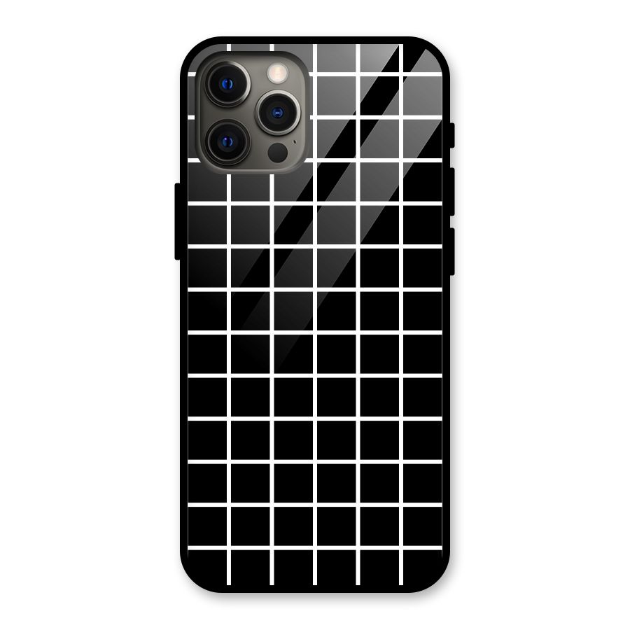 Square Puzzle Glass Back Case for iPhone 12 Pro Max
