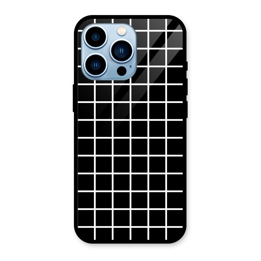 Square Puzzle Glass Back Case for iPhone 13 Pro