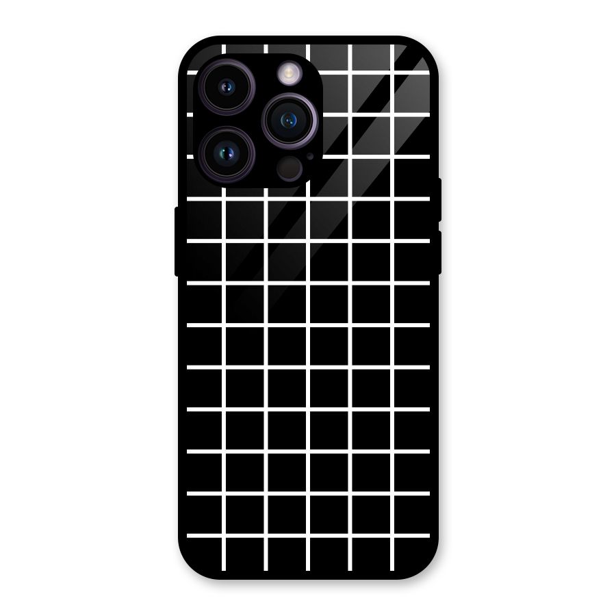 Square Puzzle Glass Back Case for iPhone 14 Pro Max