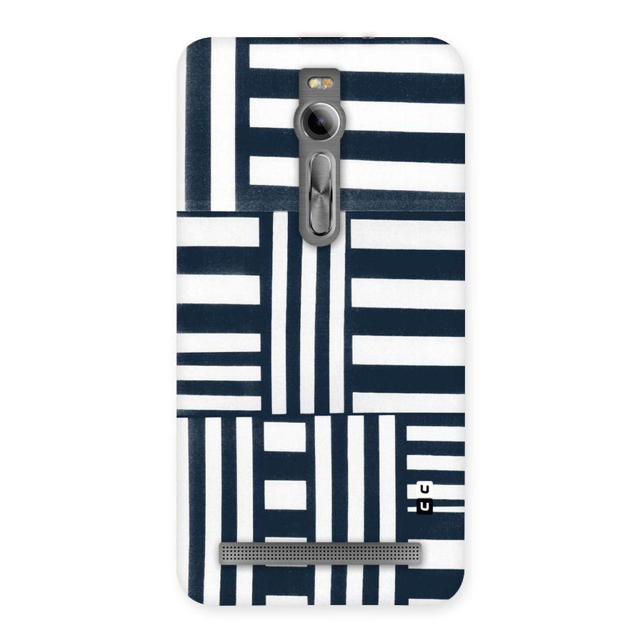 Square  Stripes Back Case for Asus Zenfone 2