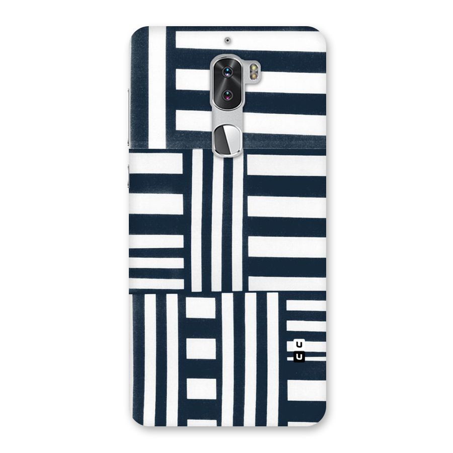 Square  Stripes Back Case for Coolpad Cool 1
