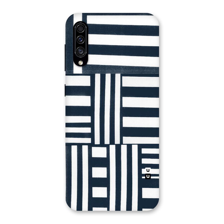 Square  Stripes Back Case for Galaxy A30s