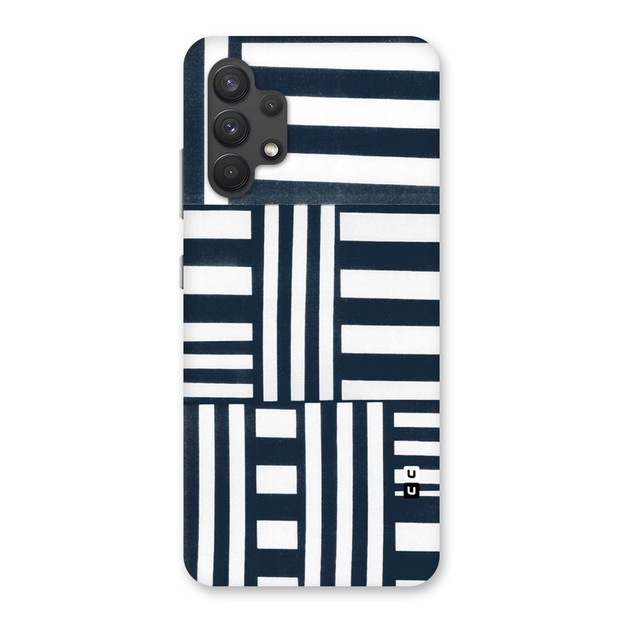 Square  Stripes Back Case for Galaxy A32