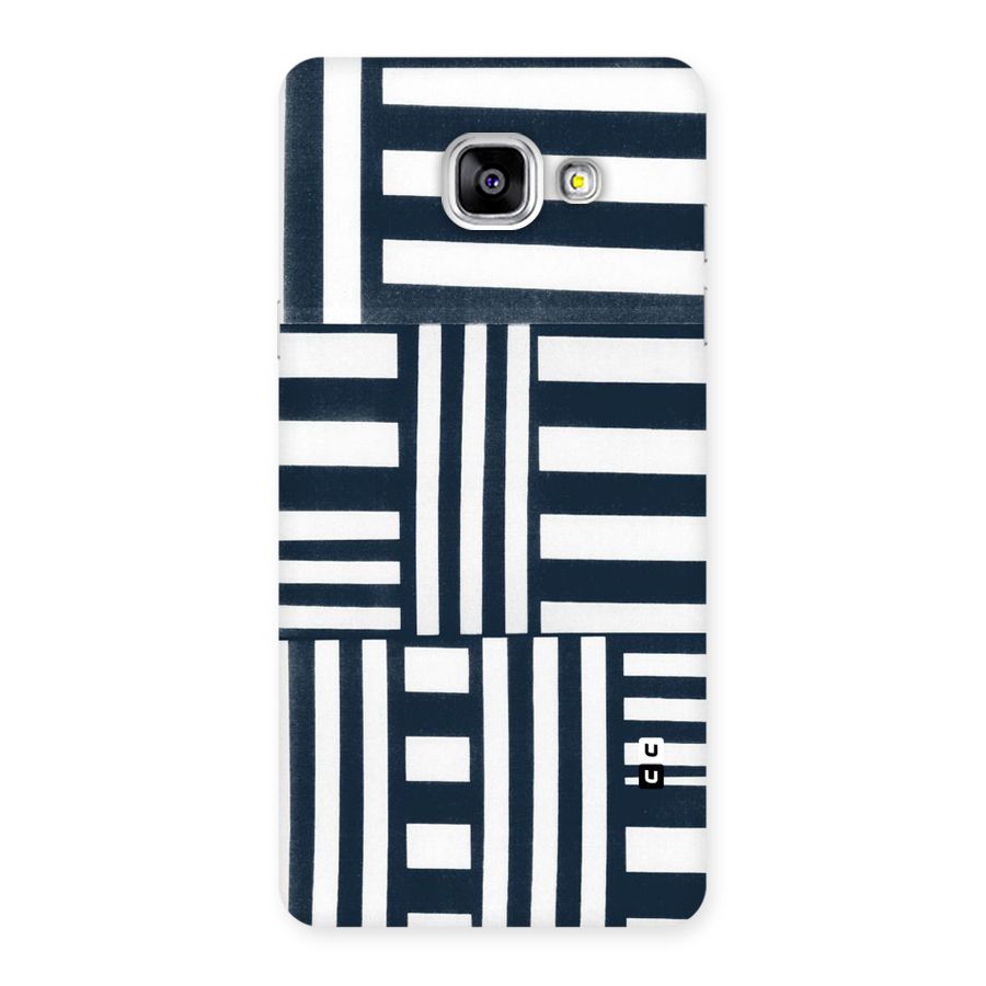 Square  Stripes Back Case for Galaxy A5 2016