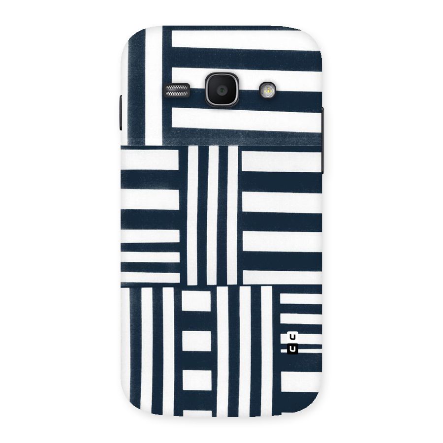 Square  Stripes Back Case for Galaxy Ace 3
