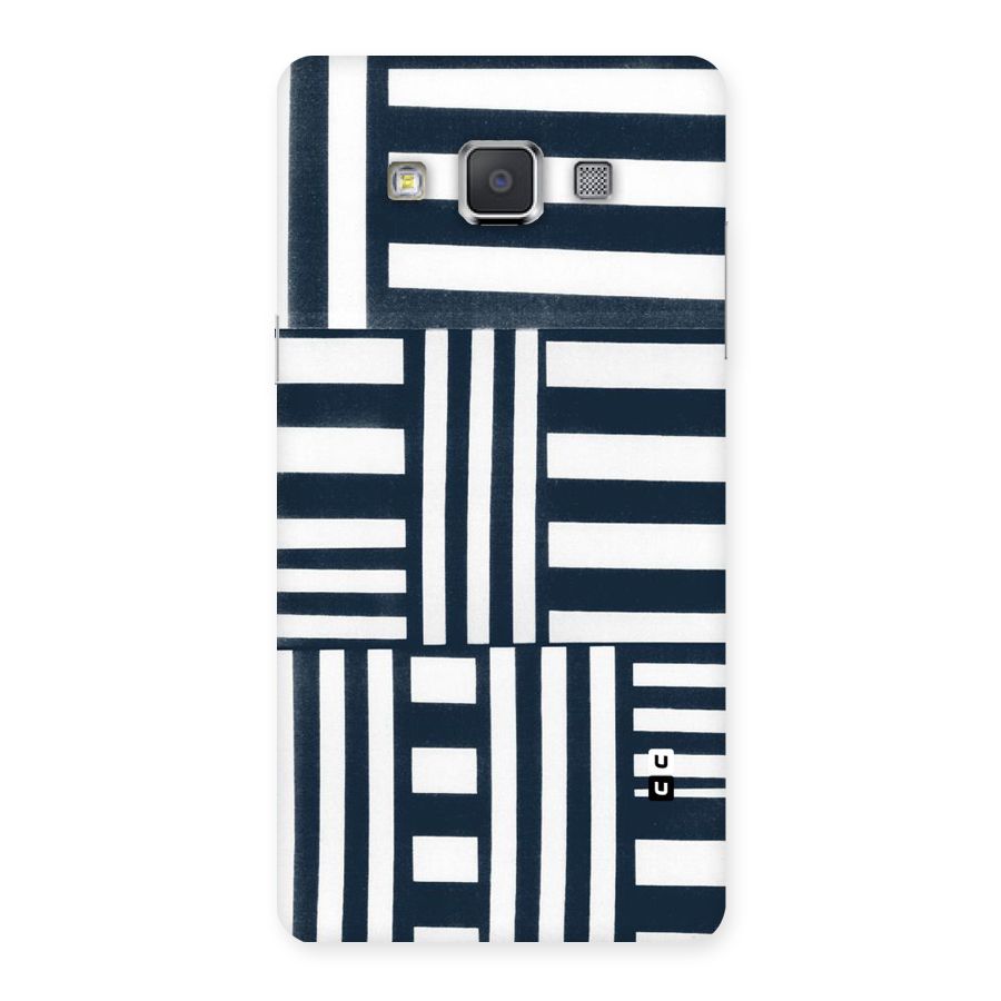 Square  Stripes Back Case for Galaxy Grand Max