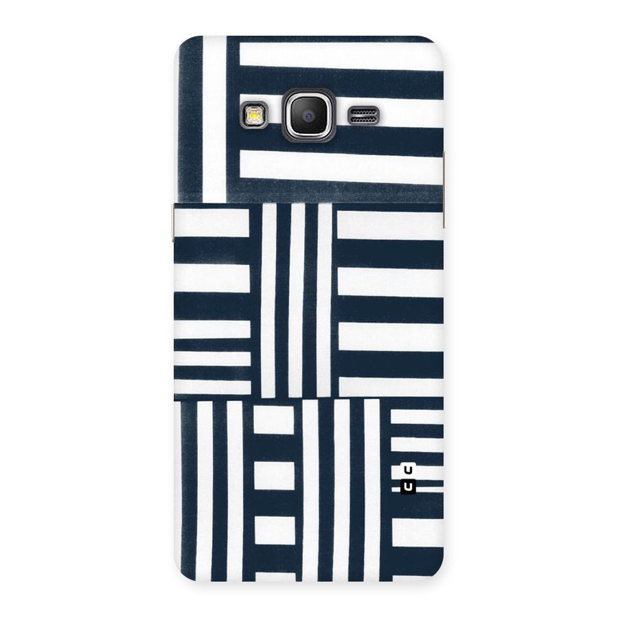 Square  Stripes Back Case for Galaxy Grand Prime