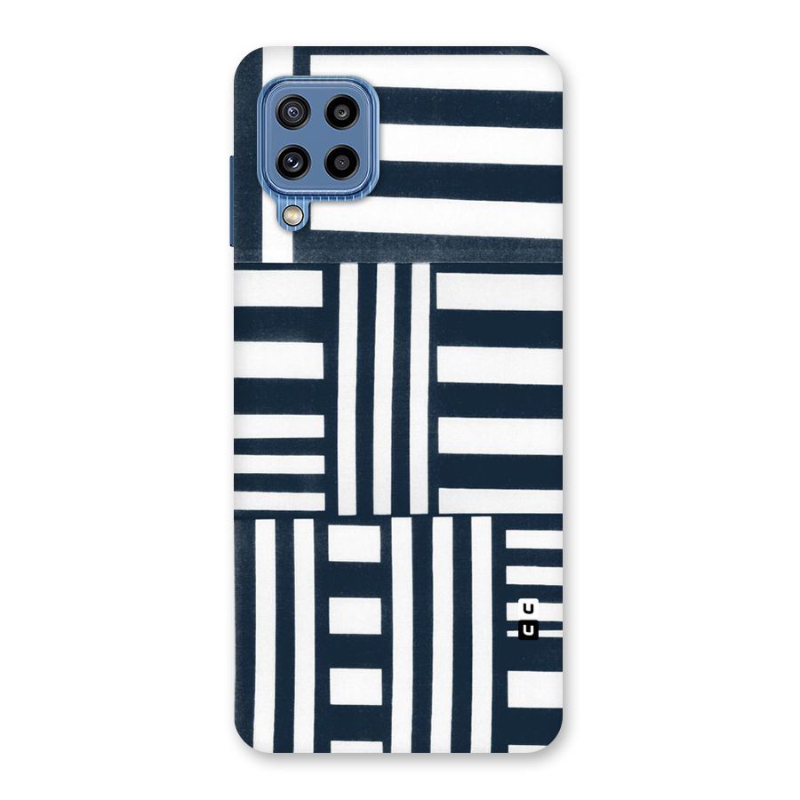 Square  Stripes Back Case for Galaxy M32