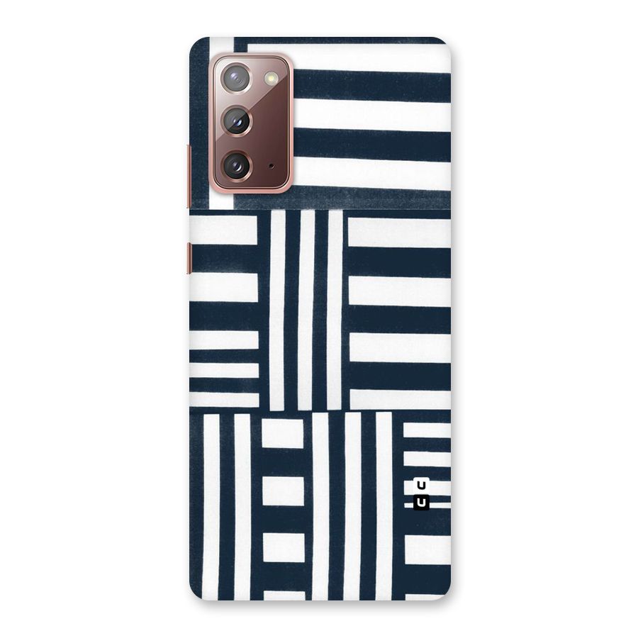 Square  Stripes Back Case for Galaxy Note 20