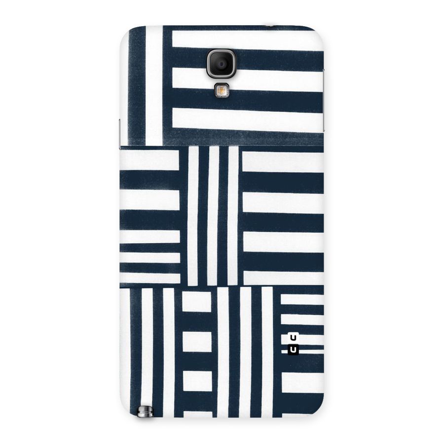 Square  Stripes Back Case for Galaxy Note 3 Neo