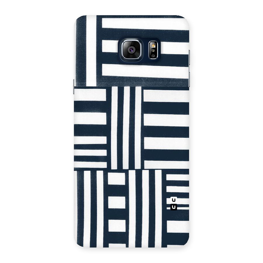 Square  Stripes Back Case for Galaxy Note 5