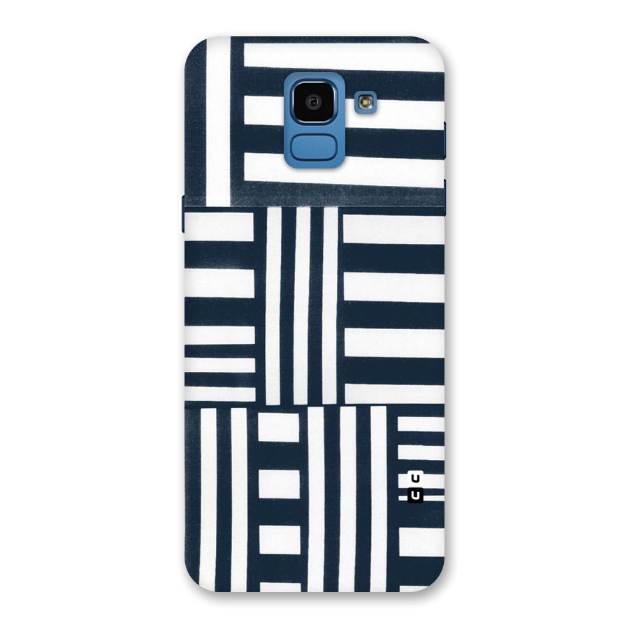 Square  Stripes Back Case for Galaxy On6