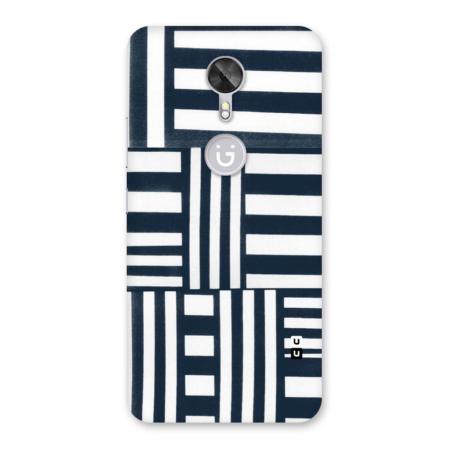 Square  Stripes Back Case for Gionee A1