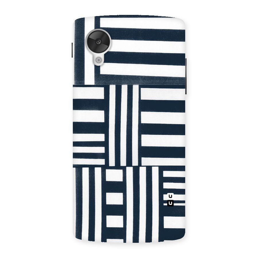 Square  Stripes Back Case for Google Nexsus 5