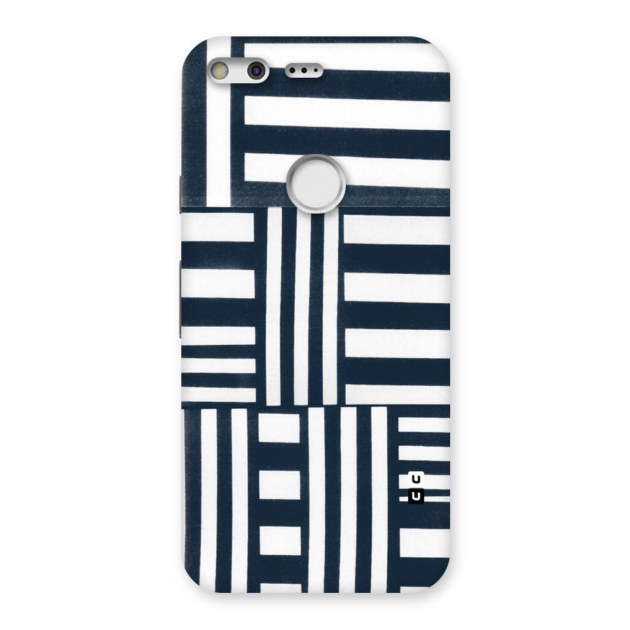 Square  Stripes Back Case for Google Pixel