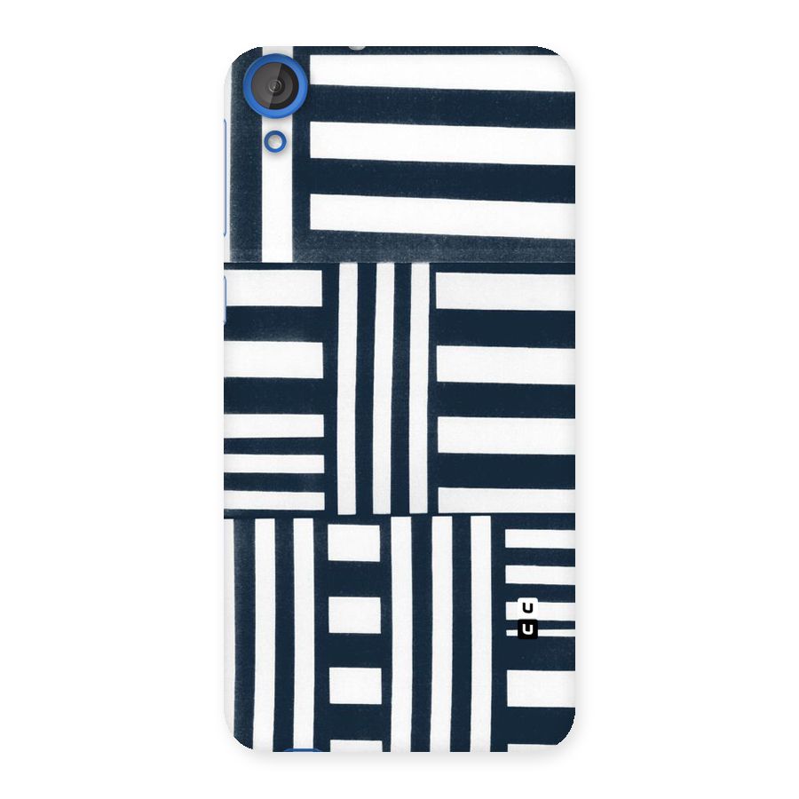 Square  Stripes Back Case for HTC Desire 820