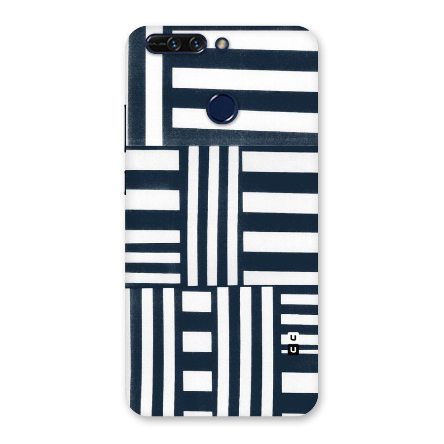 Square  Stripes Back Case for Honor 8 Pro