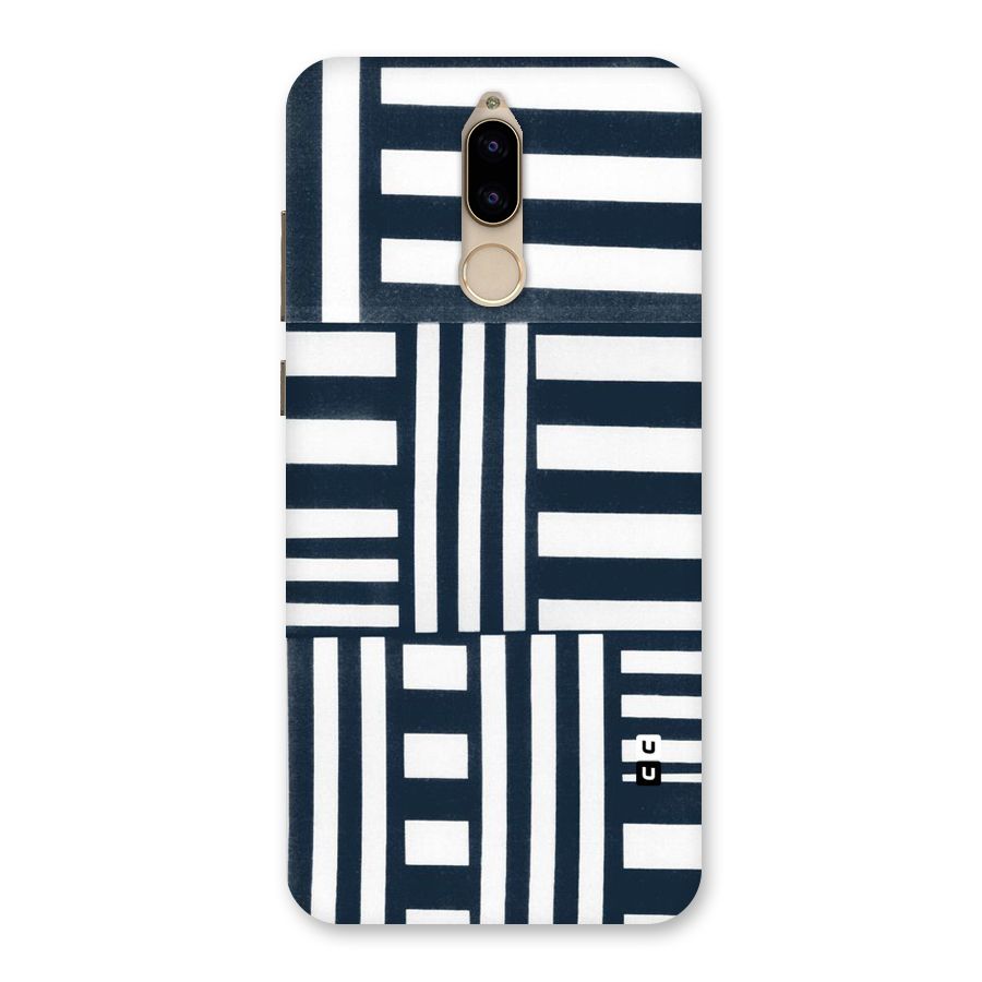 Square  Stripes Back Case for Honor 9i