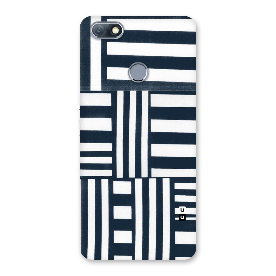 Square  Stripes Back Case for Infinix Note 5