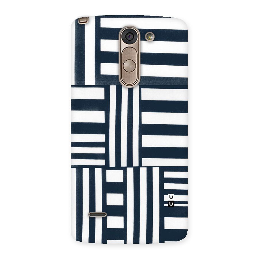 Square  Stripes Back Case for LG G3 Stylus