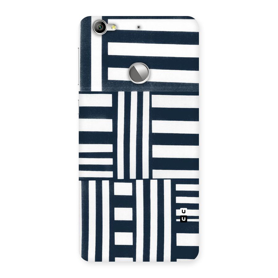 Square  Stripes Back Case for LeTV Le 1s