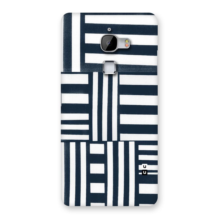 Square  Stripes Back Case for LeTv Le Max