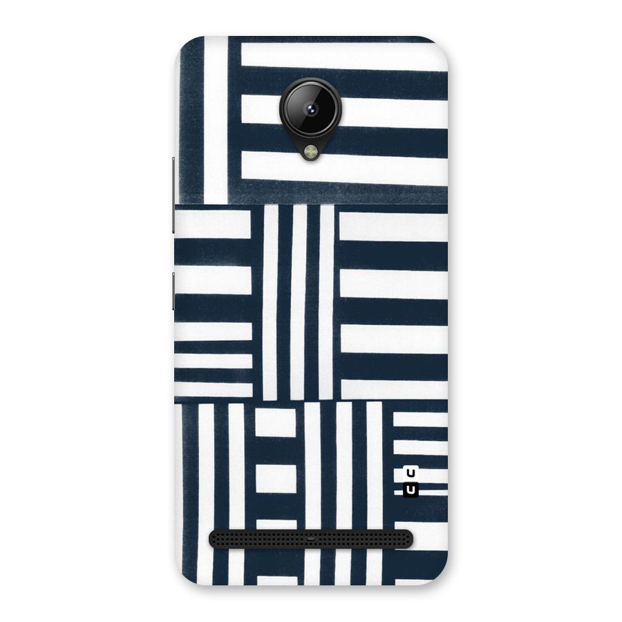 Square  Stripes Back Case for Lenovo C2