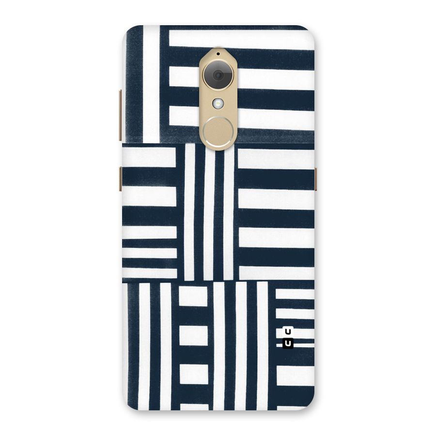 Square  Stripes Back Case for Lenovo K8
