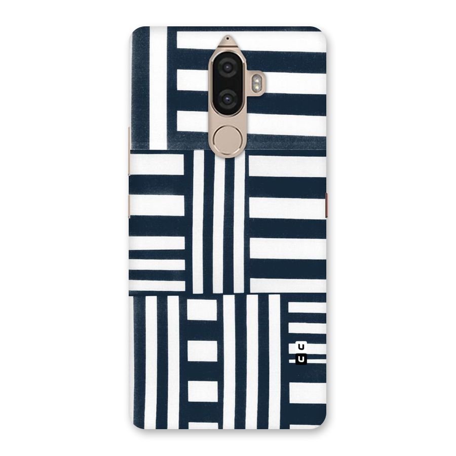 Square  Stripes Back Case for Lenovo K8 Note