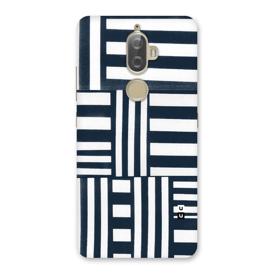 Square  Stripes Back Case for Lenovo K8 Plus