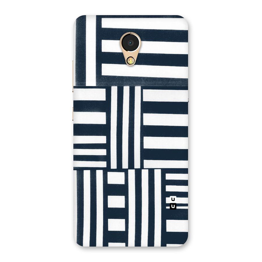 Square  Stripes Back Case for Lenovo P2