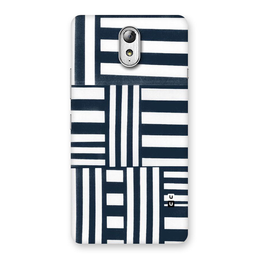 Square  Stripes Back Case for Lenovo Vibe P1M