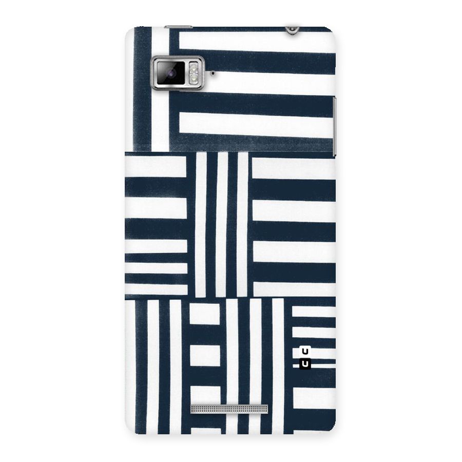 Square  Stripes Back Case for Lenovo Vibe Z K910