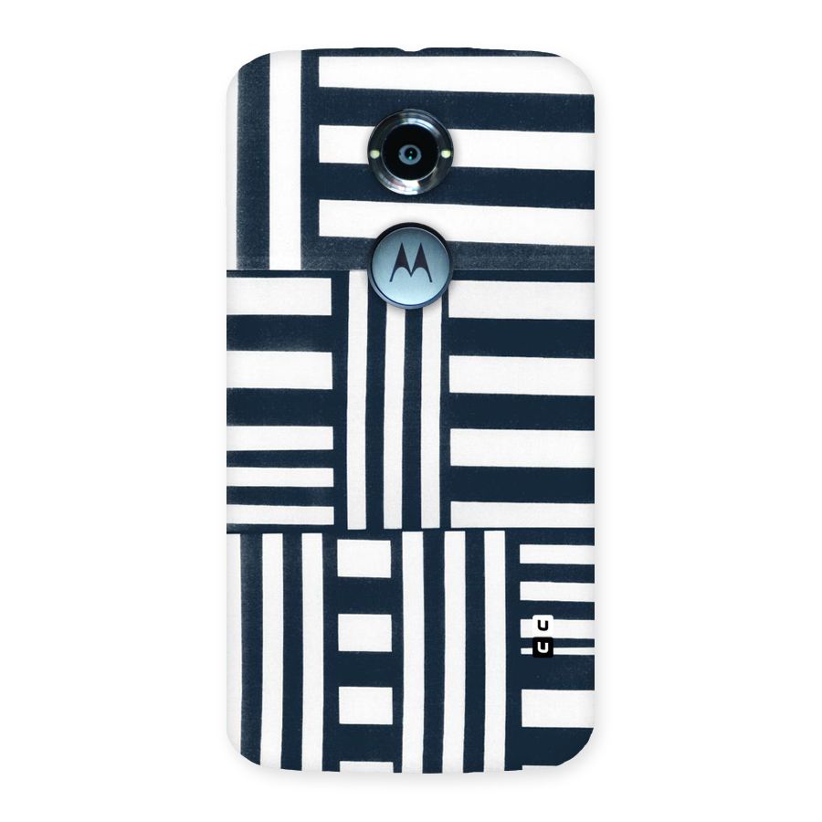 Square  Stripes Back Case for Moto X 2nd Gen